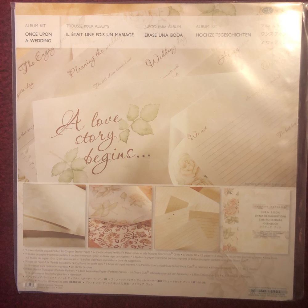 Creative Memories Once Upon A Wedding Album Kit